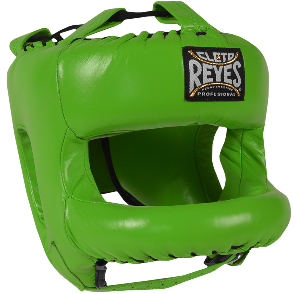 Cleto Reyes Redesigned Leather Boxing Headgear with Nylon Face Bar Citrus Green 619159301151 eBay